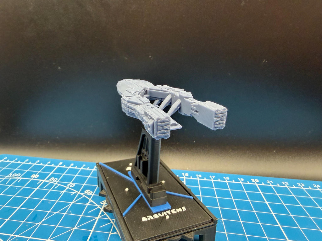 Colonial Defender gunstar for starship miniatures games 100mm