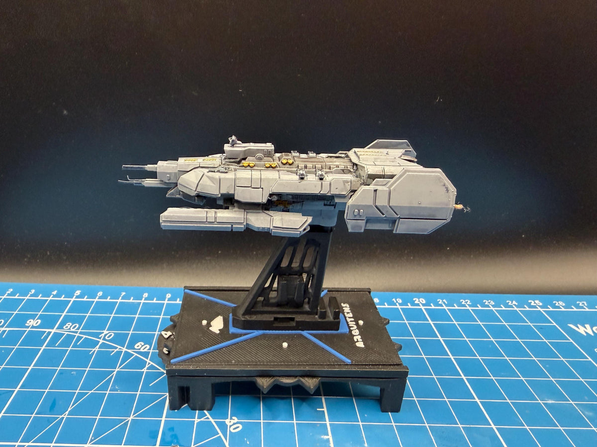 UNSC Diligence-class Heavy Destroyer Miniature (93mm) for Halo Armada Homebrew