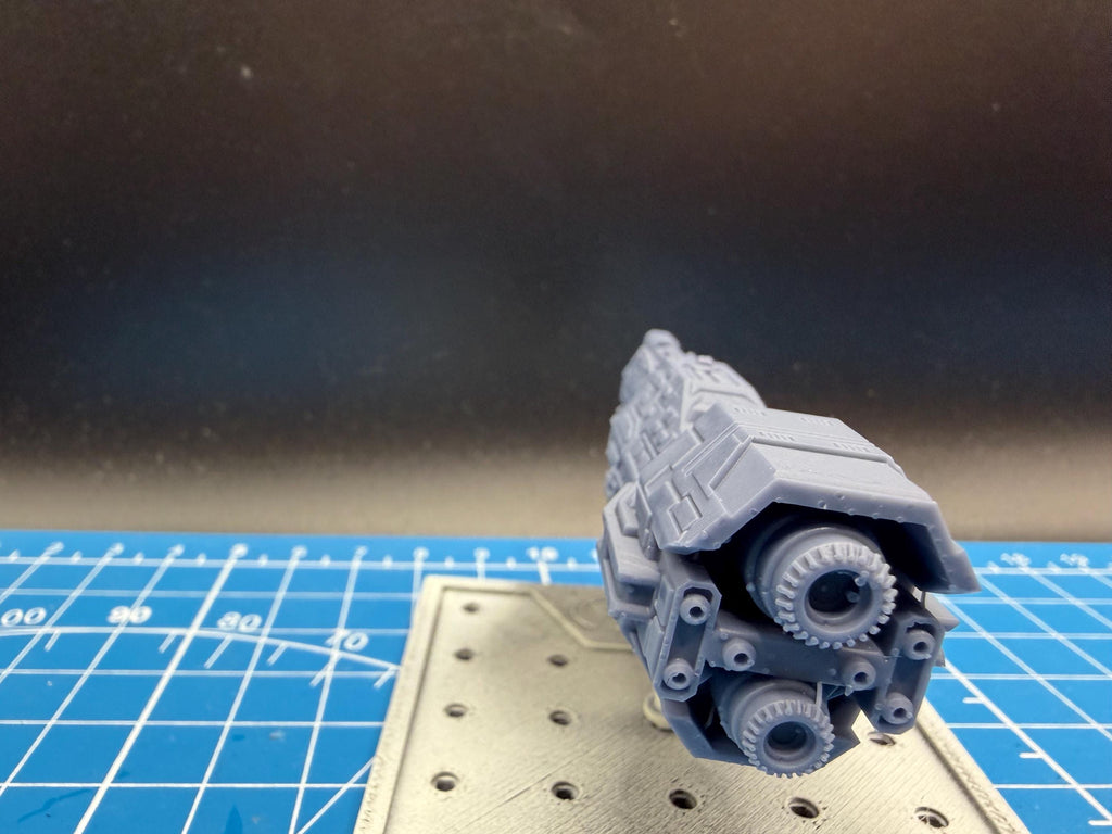 Halo Fleet Battles Proxy UNSC Valiant Upgrade set for epic scale space games