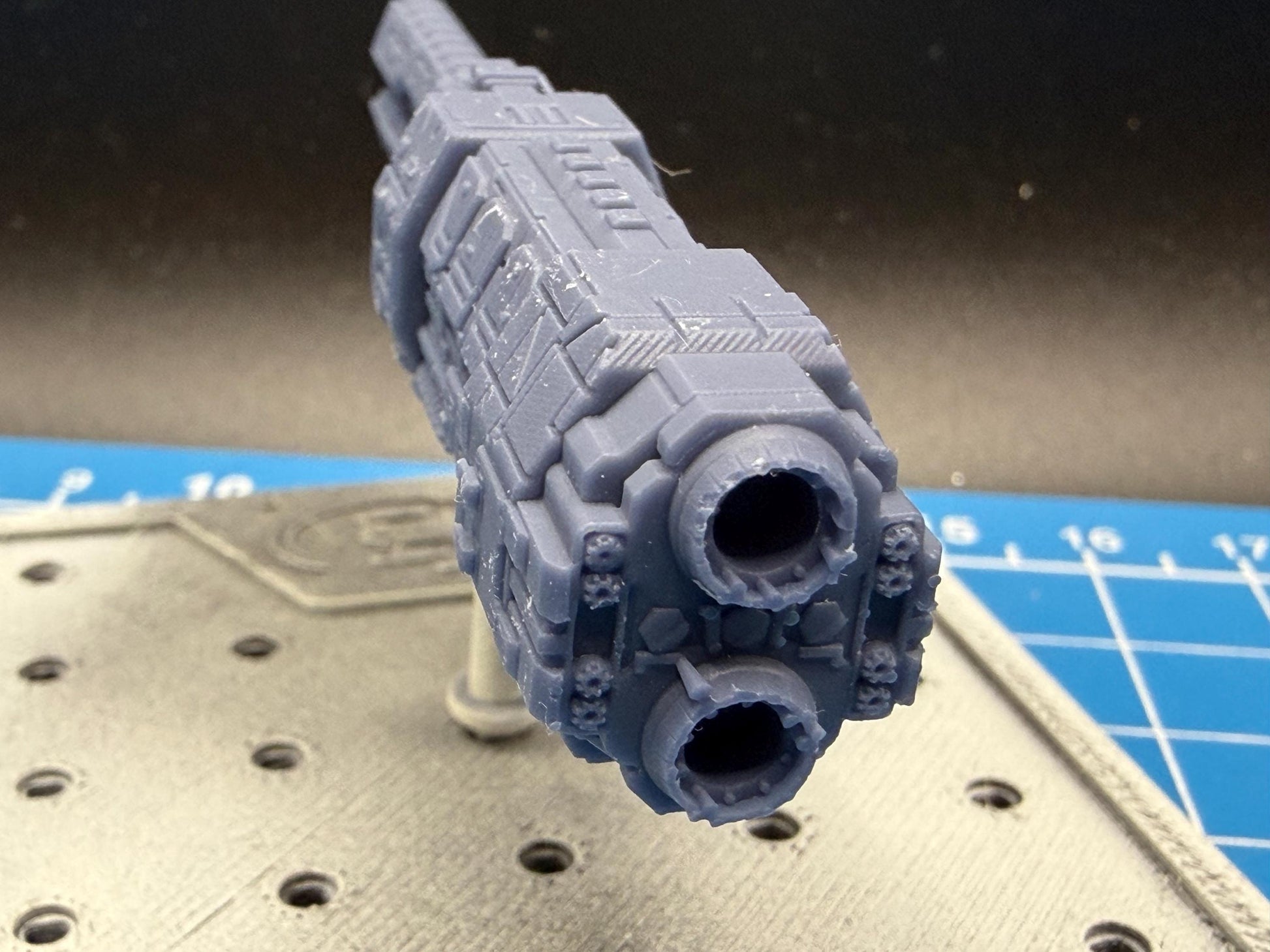 Halo Fleet Battles Proxy UNSC Artemis Battlecruiser Upgrade set for epic scale space games