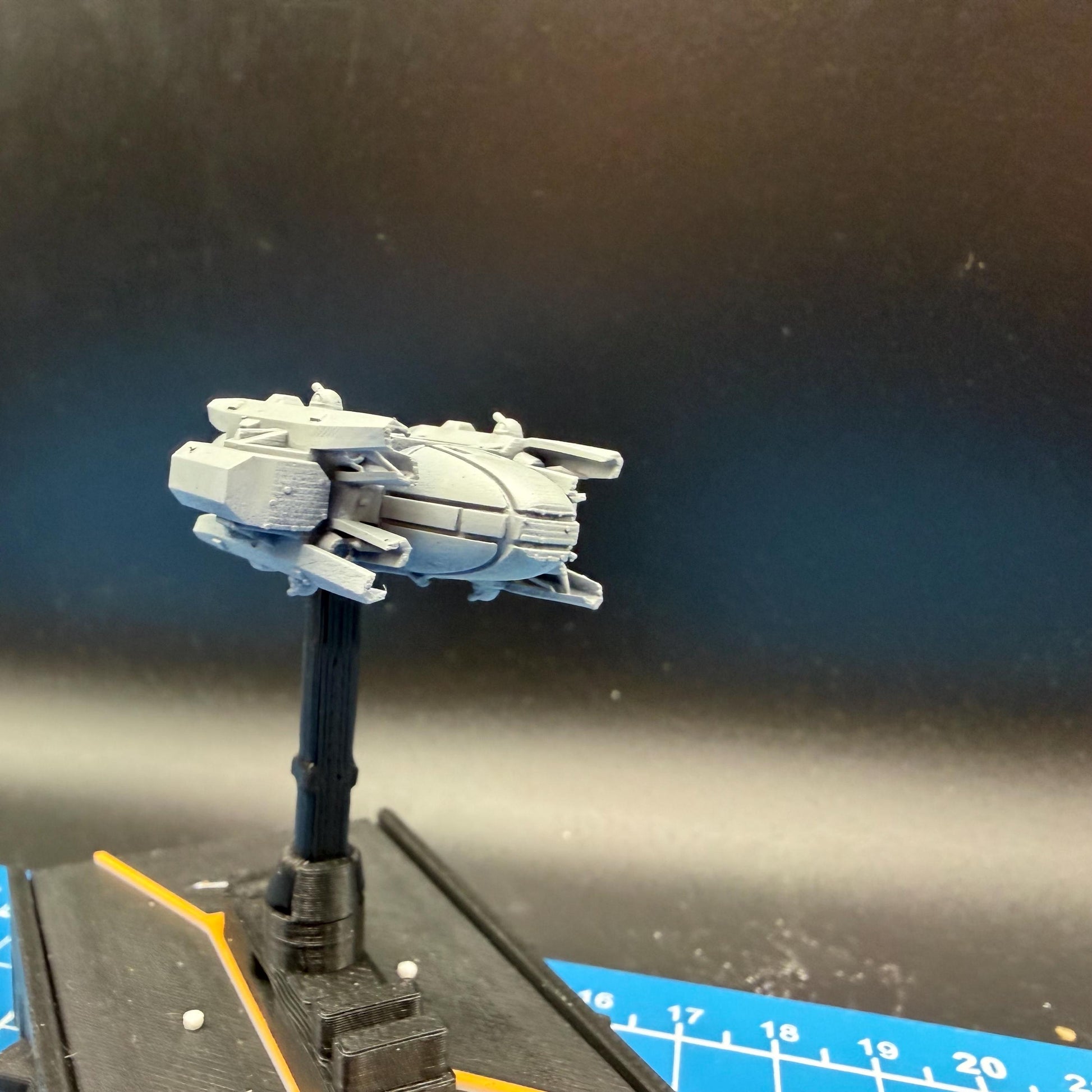 Babylon 5 Earthforce Monsoon Gunboat for miniatures games 66mm