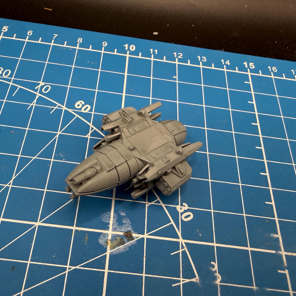 Babylon 5 Earthforce Monsoon Gunboat for miniatures games 66mm