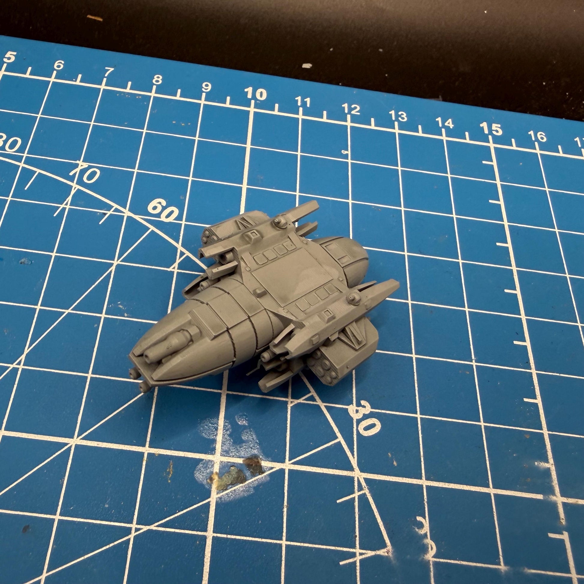 Babylon 5 Earthforce Monsoon Gunboat for miniatures games 66mm
