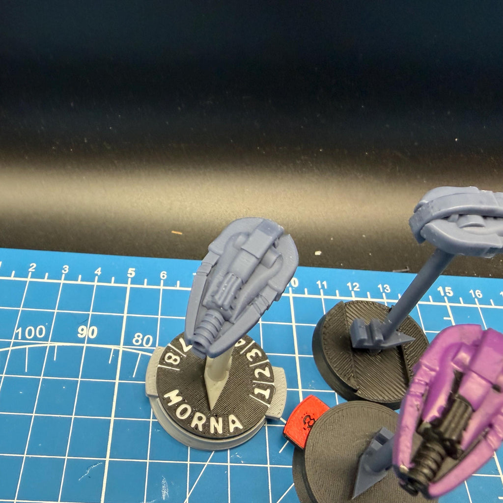 Covenant Tick Boarding Craft Squadron (3) Halo Armada Homebrew miniatures games 38mm
