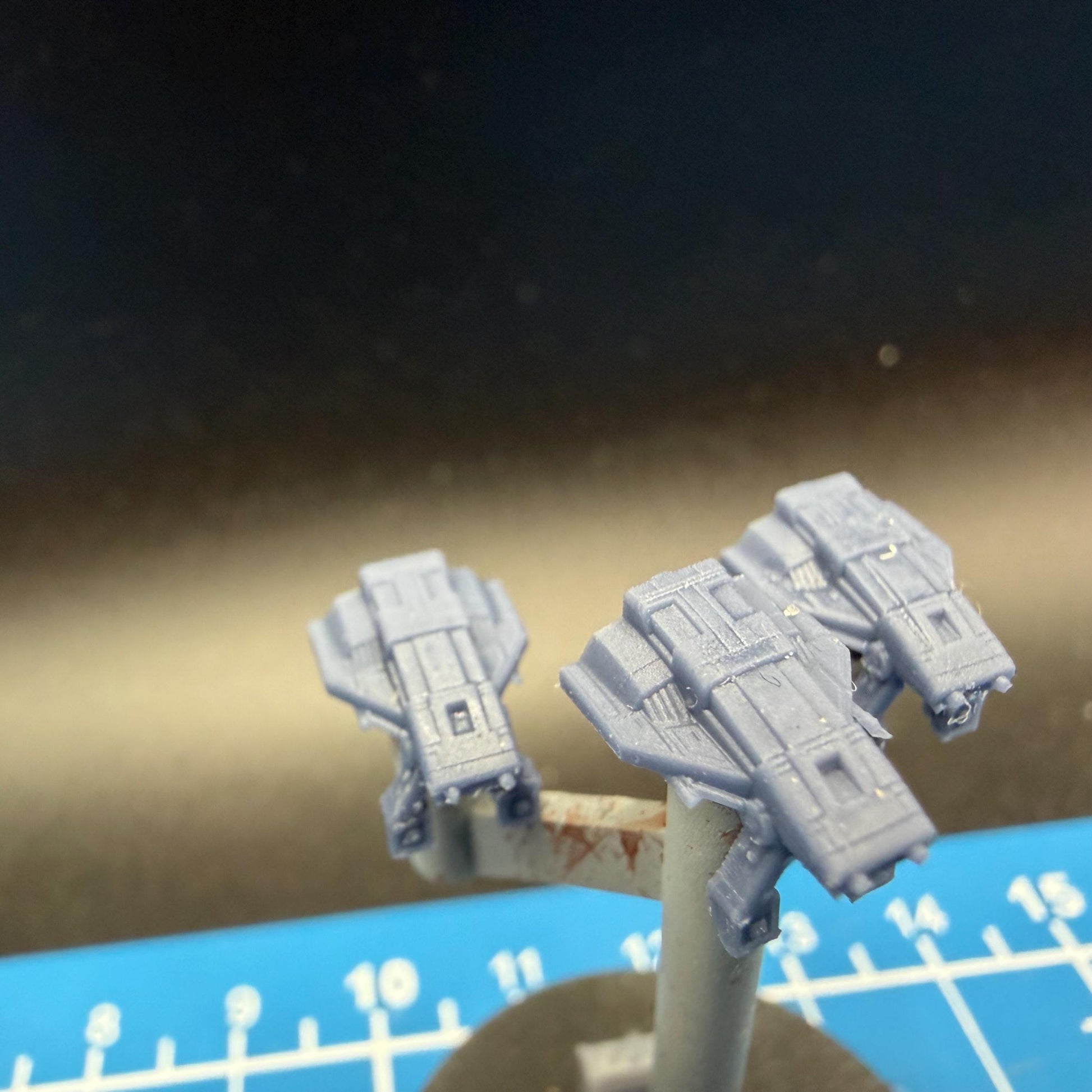 New Republic Defender starfighter Squadron (6) for Star Wars Armada scale games