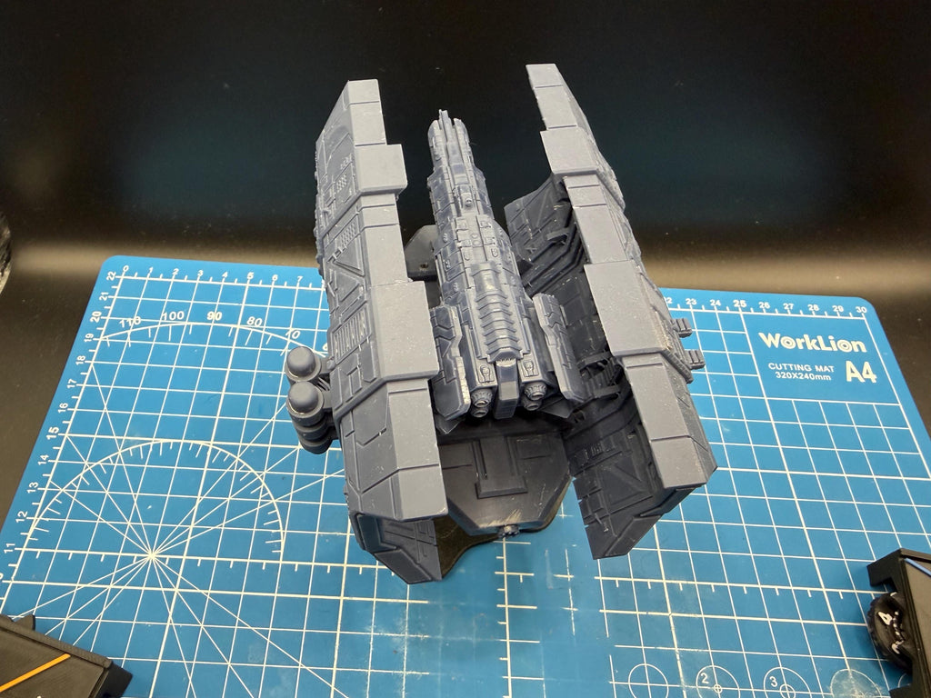 UNSC Cruiser Shipyard Station for Star Wars Armada scale games 115mm