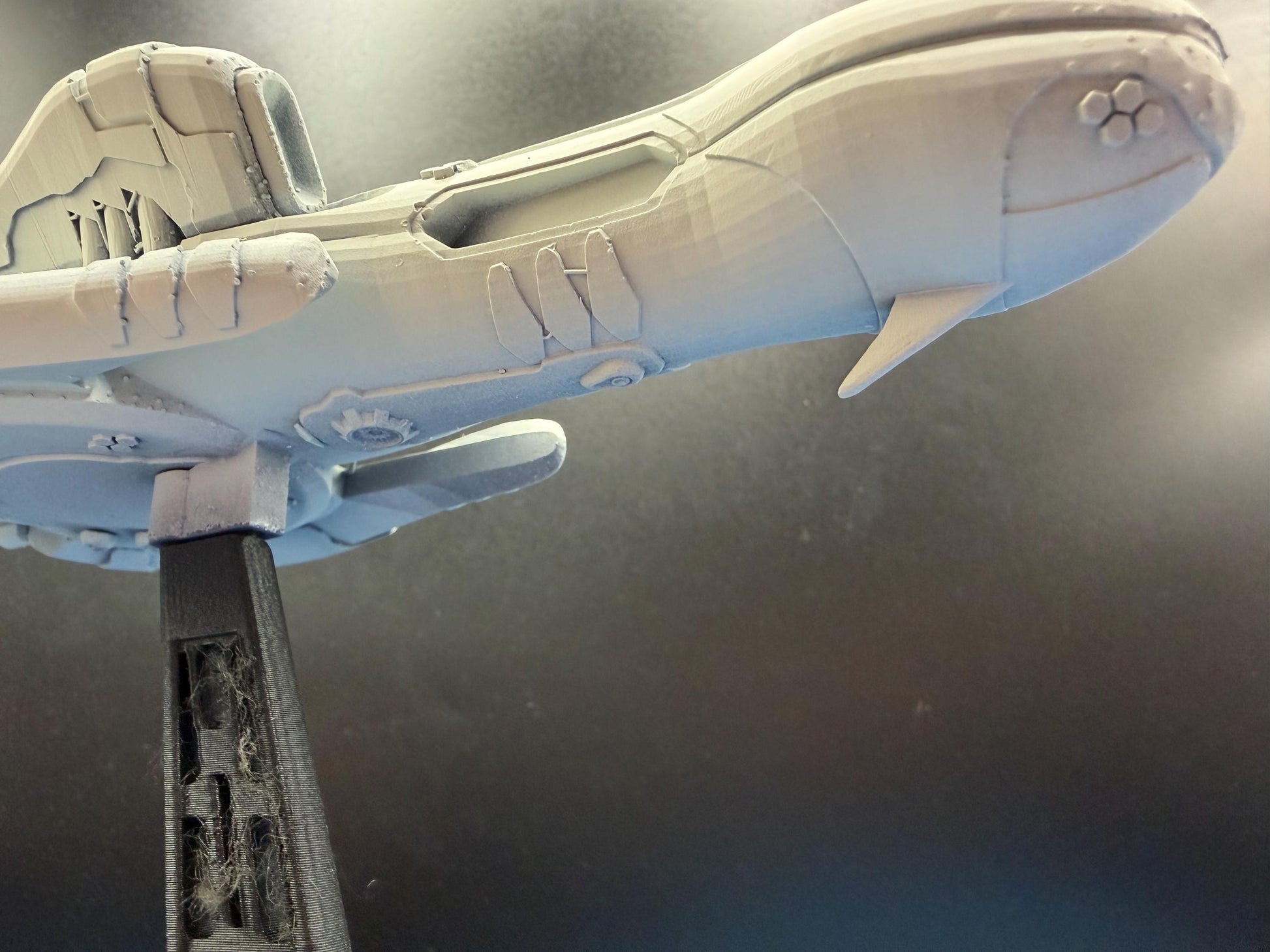 Covenant Hekar Taa Blockade Runner for Halo Armada 208mm