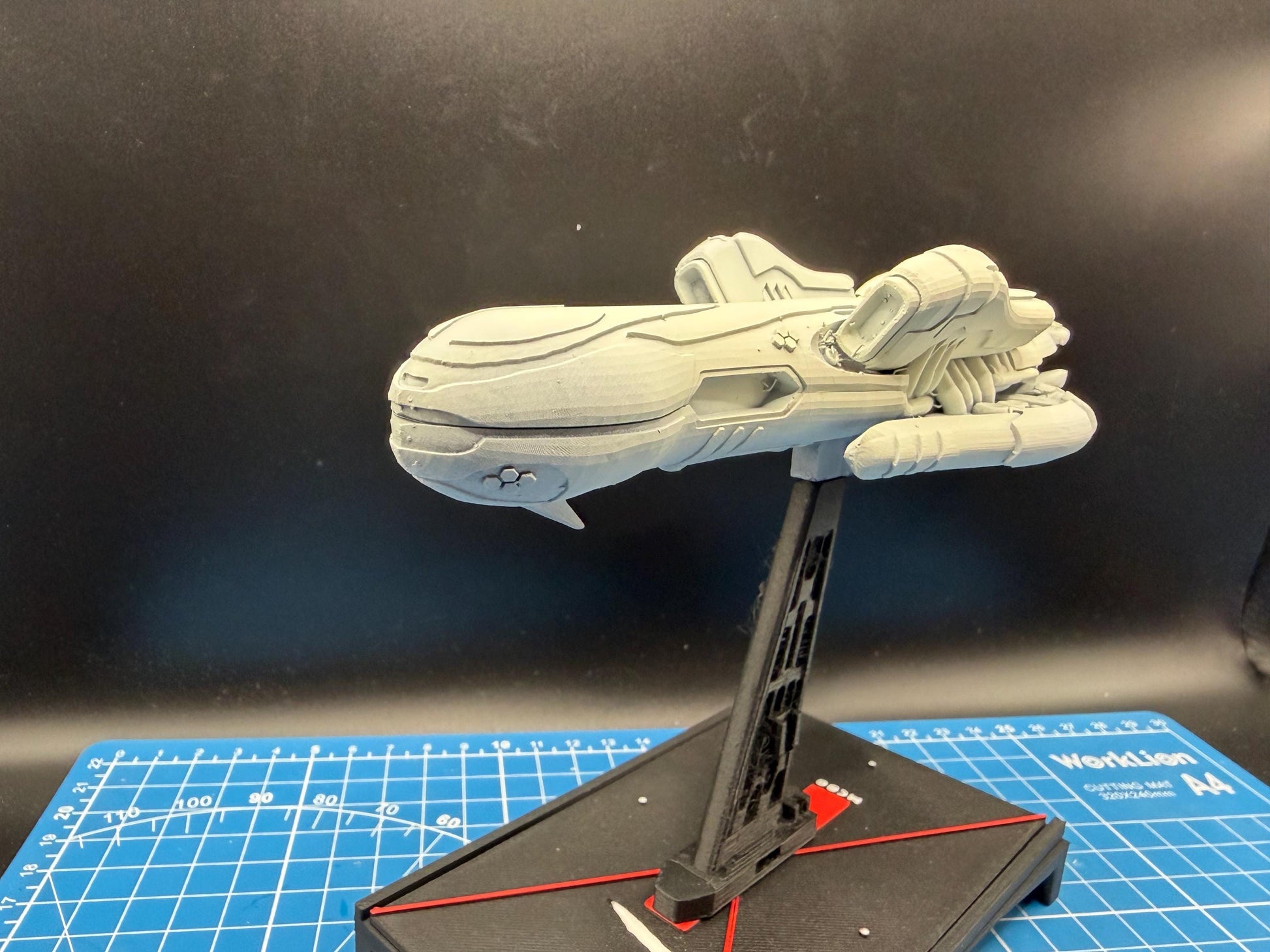 Covenant Hekar Taa Blockade Runner for Halo Armada 208mm