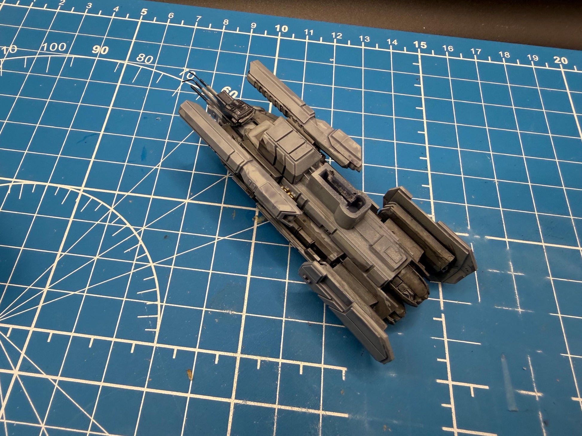 UNSC Diligence-class Heavy Destroyer Miniature (93mm) for Halo Armada Homebrew
