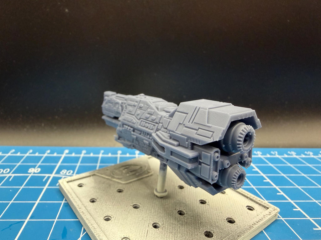 Halo Fleet Battles Proxy UNSC Valiant Upgrade set for epic scale space games