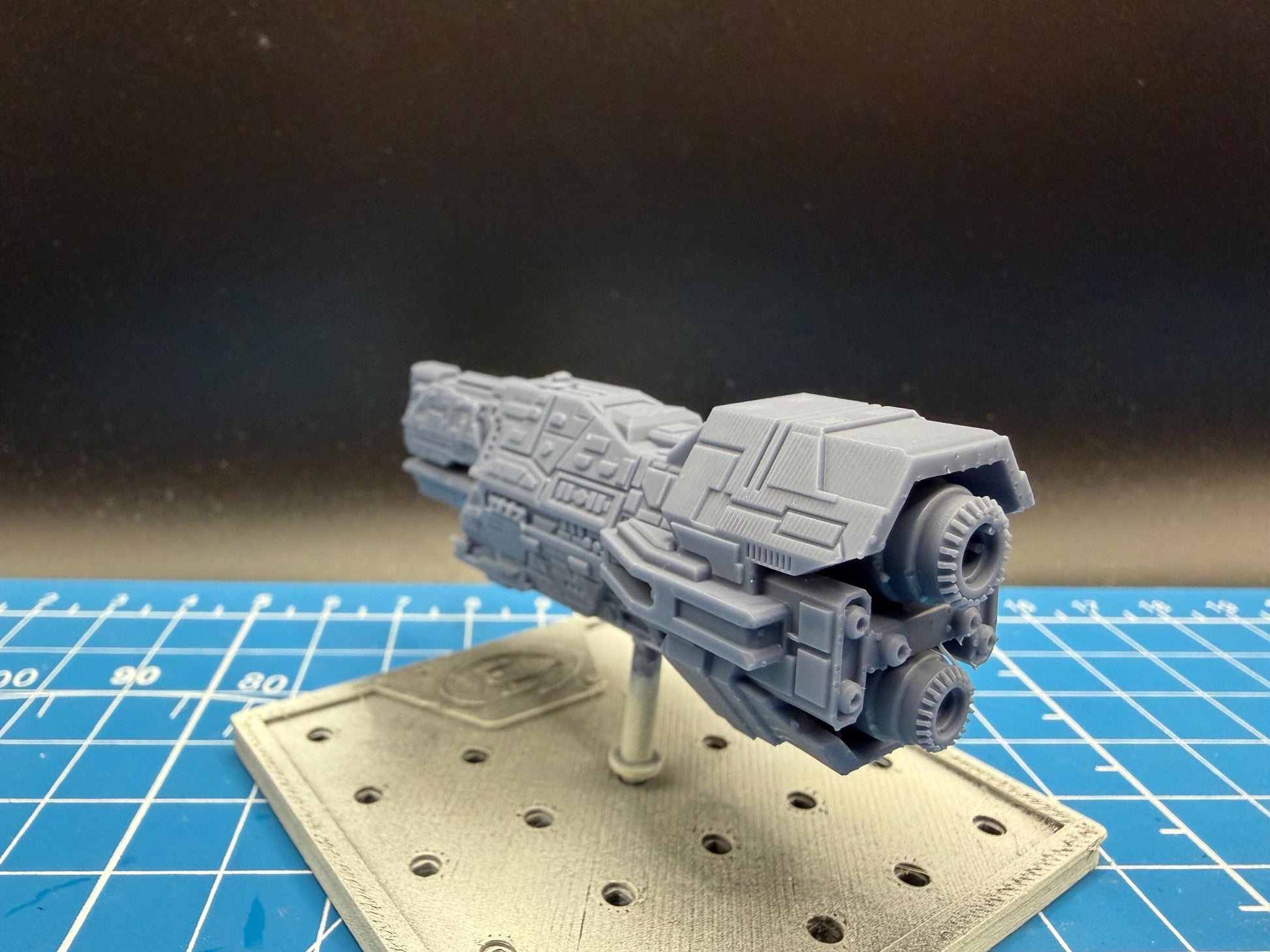 Halo Fleet Battles Proxy UNSC Valiant Upgrade set for epic scale space games