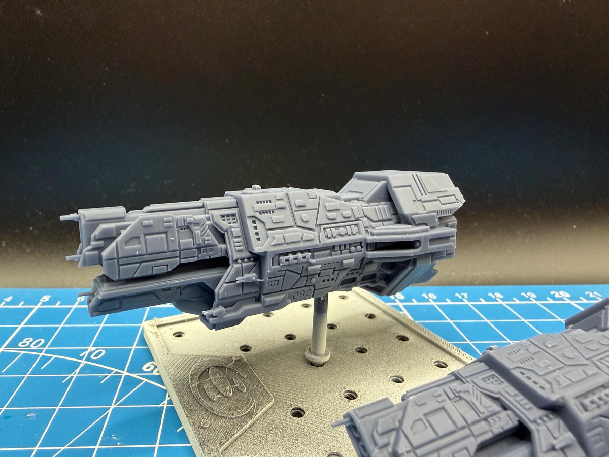 Halo Fleet Battles Proxy UNSC Valiant Upgrade set for epic scale space games