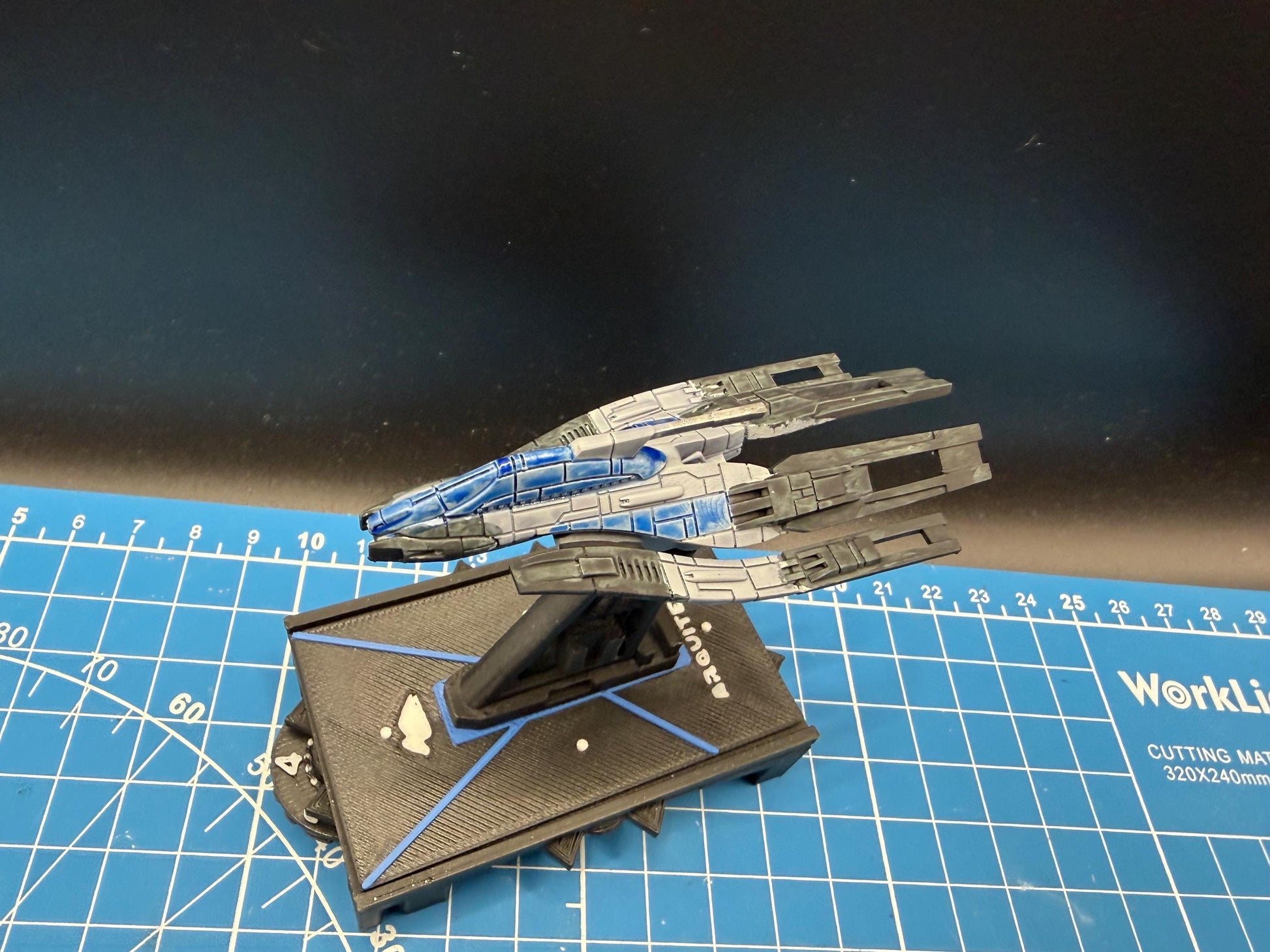 Human Alliance Geneva Light Cruiser for Star Wars Armada scale games