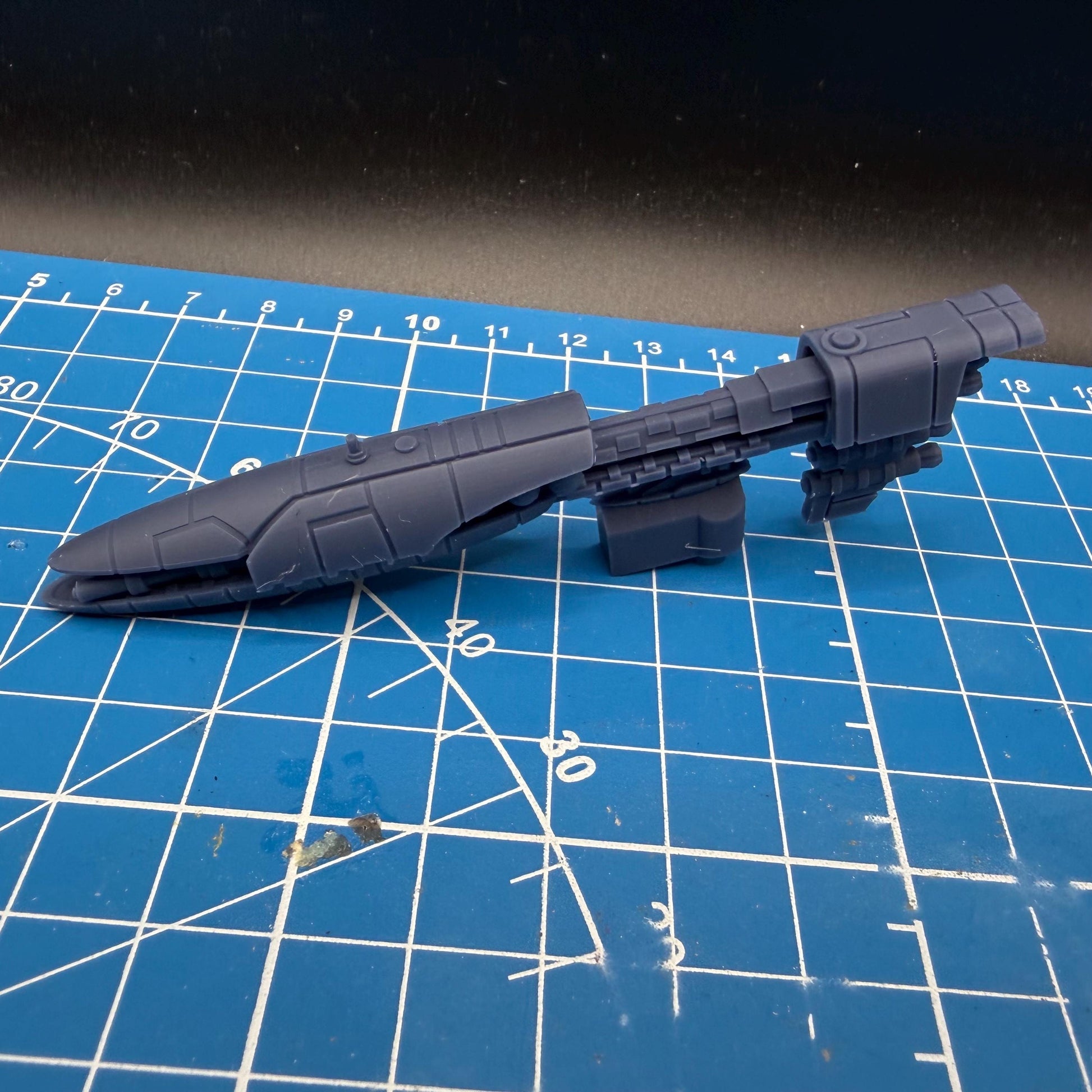 Resistance Vakbeor Cargo Frigate for Star Wars Armada scale games 100mm