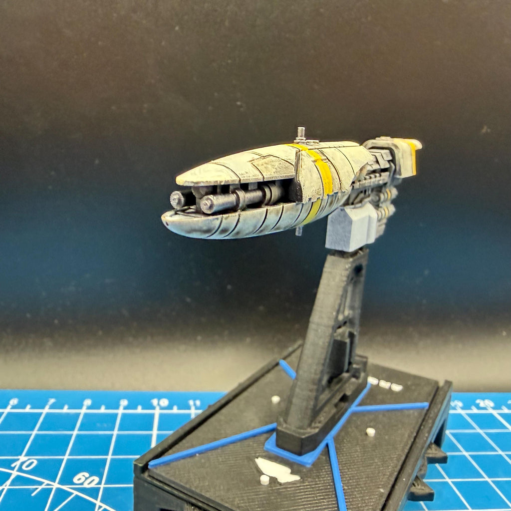 Resistance Vakbeor Cargo Frigate for Star Wars Armada scale games 100mm