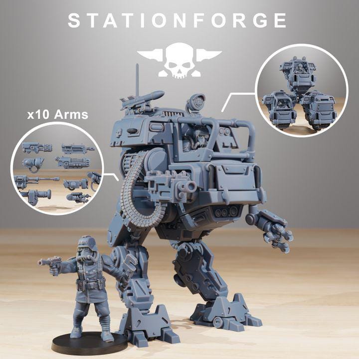 Grimguard Starter kit for 32mm scale wargames like Grimdark Future