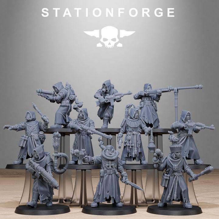 Scavenger Starter kit for 32mm scale wargames like Grimdark Future