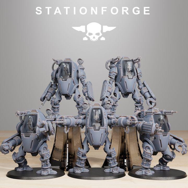 Scavenger Starter kit for 32mm scale wargames like Grimdark Future