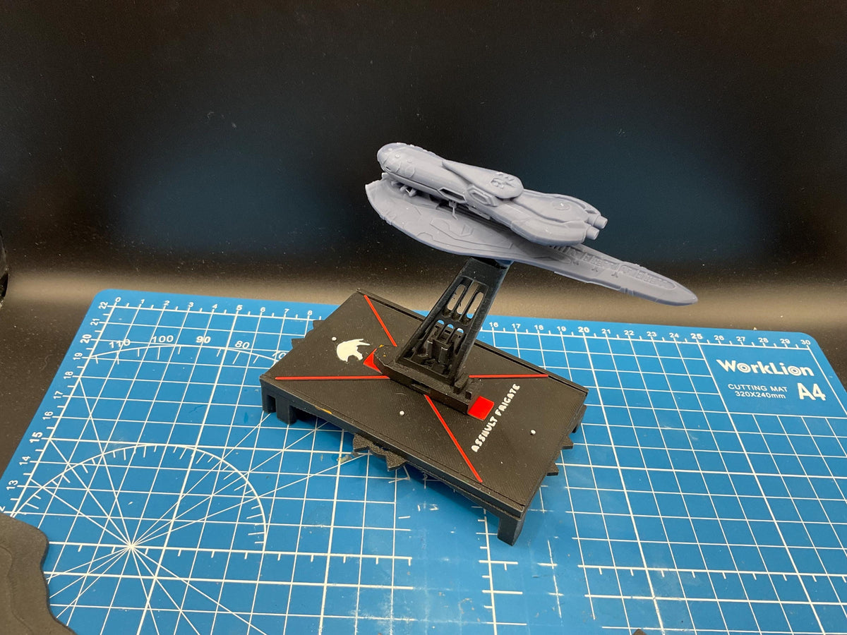 Covenant SSC Sword Corvette 1:10000 scale for Halo Armada Homebrew scale games 100mm