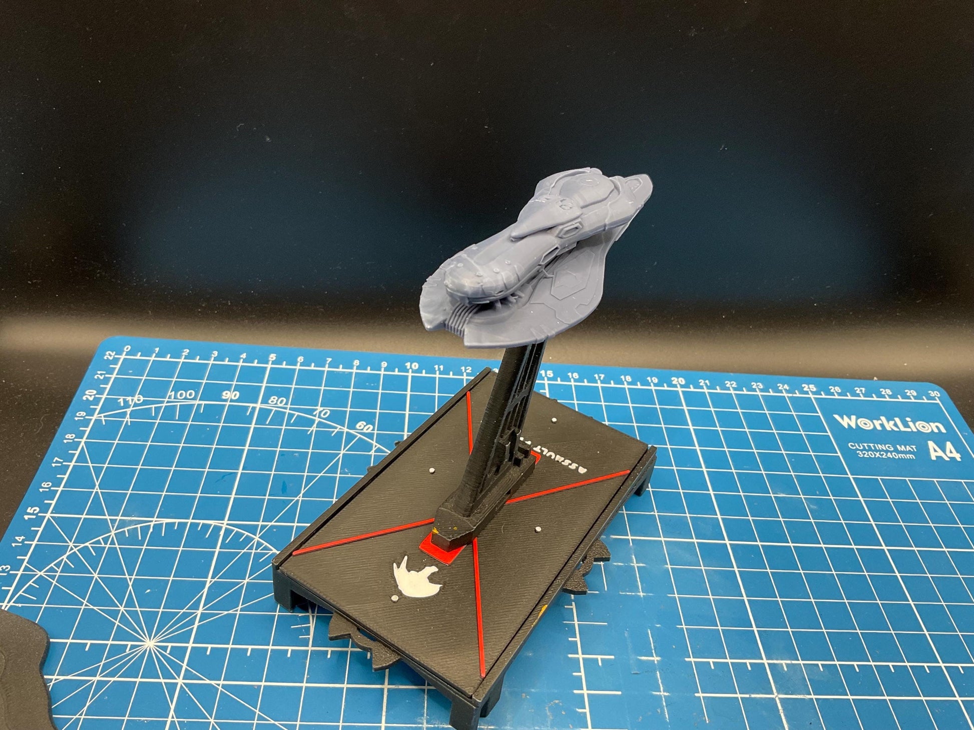 Covenant SSC Sword Corvette 1:10000 scale for Halo Armada Homebrew scale games 100mm