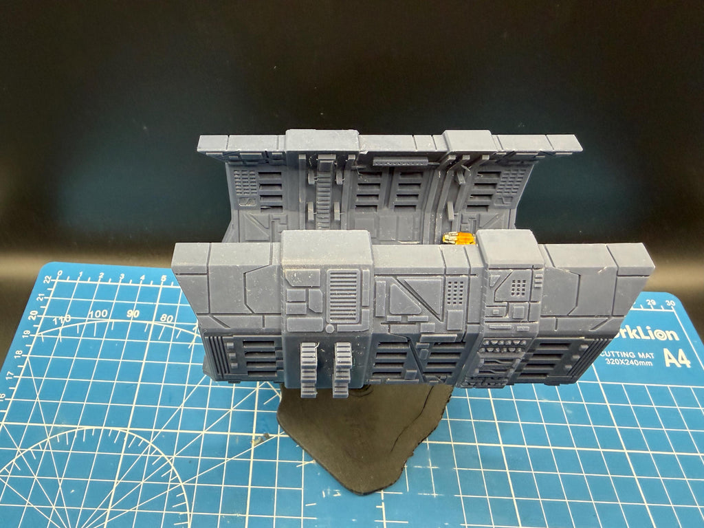 UNSC Cruiser Shipyard Station for Star Wars Armada scale games 115mm
