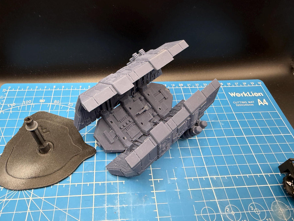 UNSC Cruiser Shipyard Station for Star Wars Armada scale games 115mm