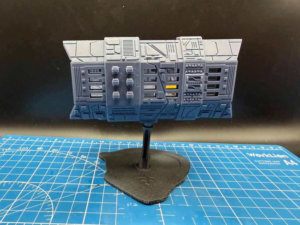 UNSC Cruiser Shipyard Station for Star Wars Armada scale games 115mm