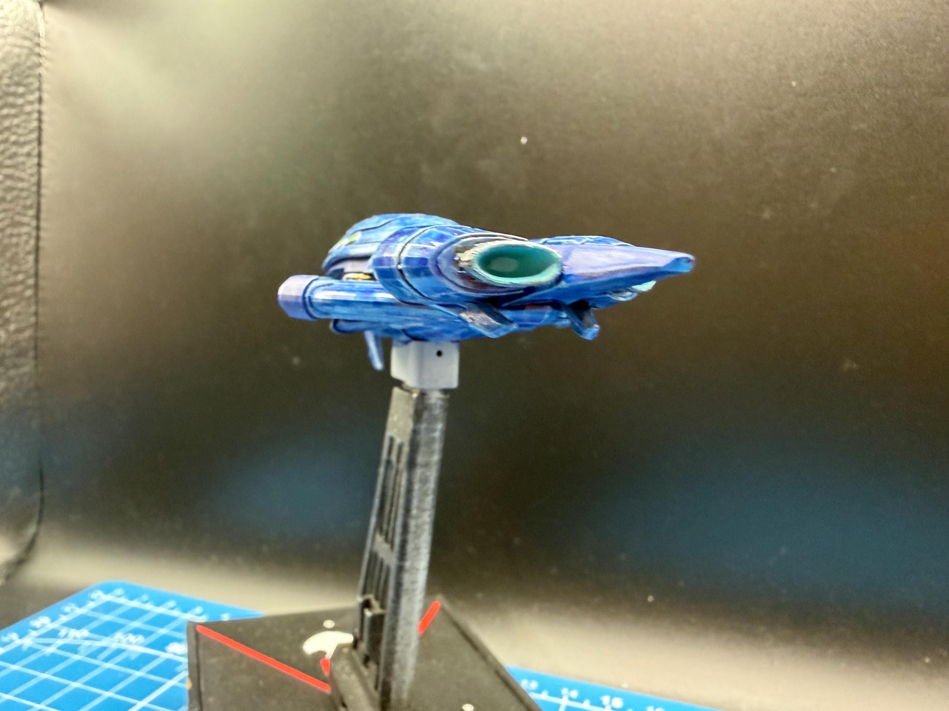 Covenant ADV-class Frigate 1:10000 scale for Halo Armada Homebrew scale games 100