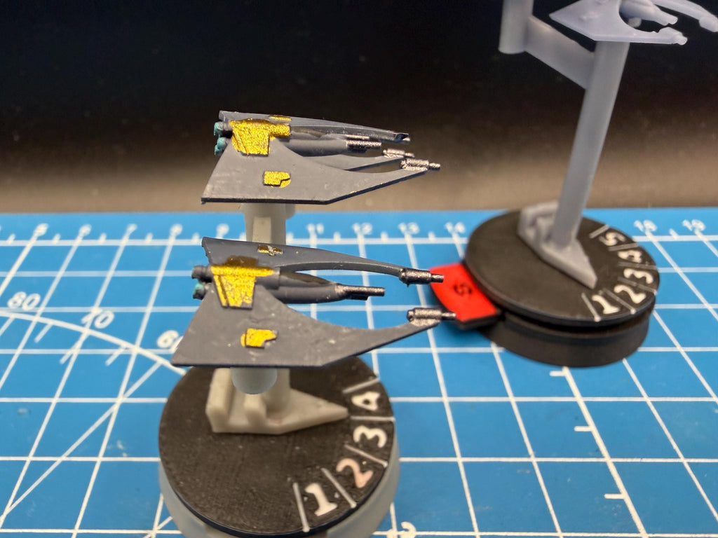 Hapan Miy’til fighter Squadron (6) for Star Wars Armada scale games