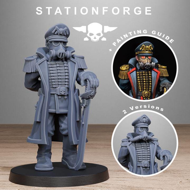 Grimguard Starter kit for 32mm scale wargames like Grimdark Future