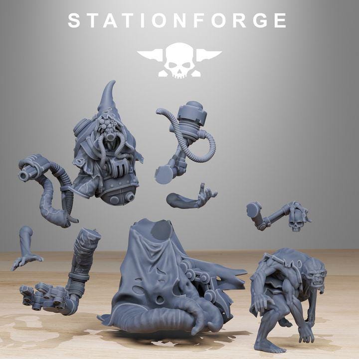 Scavenger Starter kit for 32mm scale wargames like Grimdark Future