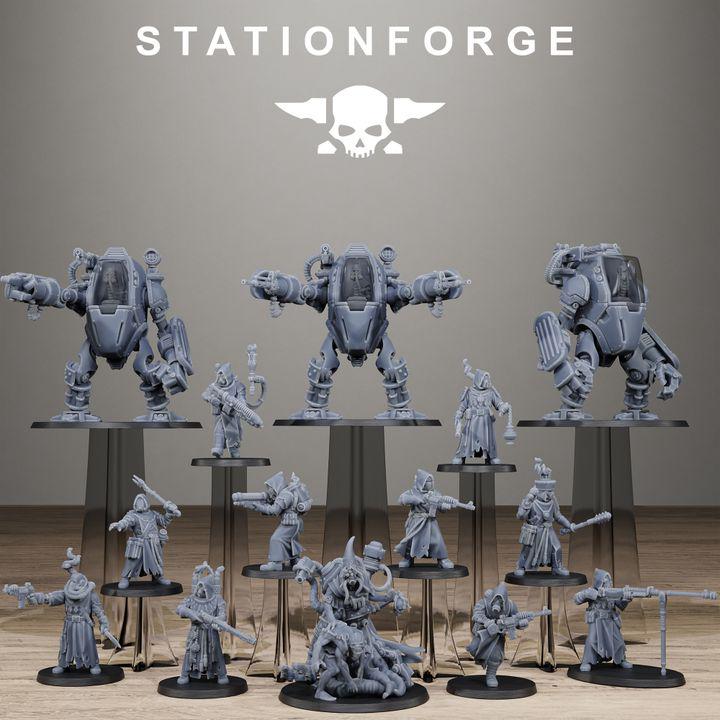 Scavenger Starter kit for 32mm scale wargames like Grimdark Future