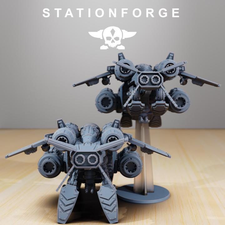 Scavenger Bracers Walkers from StationForge 32mm scale (2 Pack)