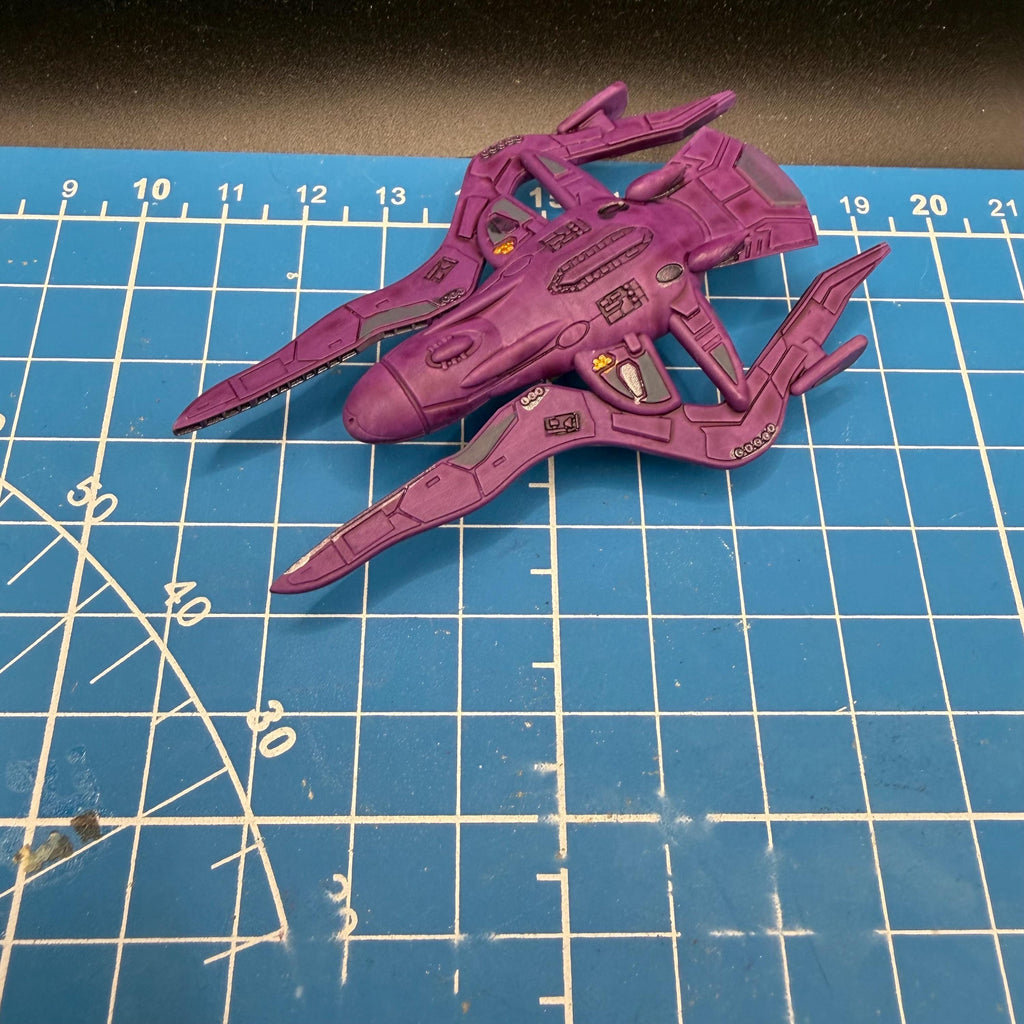 Covenant DAS-class Mutan-et Pattern Escort 1:10000 scale for Halo Armada Homebrew scale games 78mm