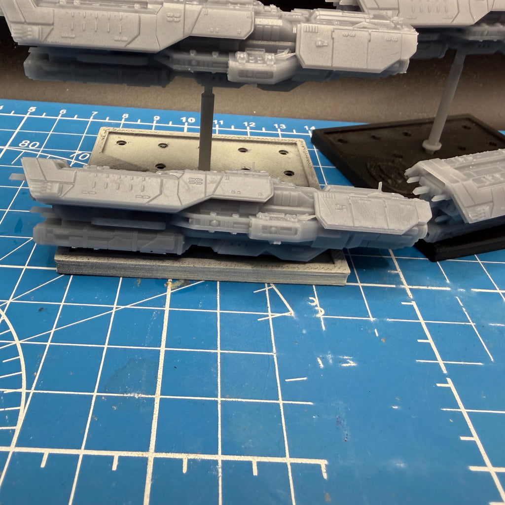 Halo Fleet Battles UNSC Vindication class Light Battleship Upgrade set for epic scale space games
