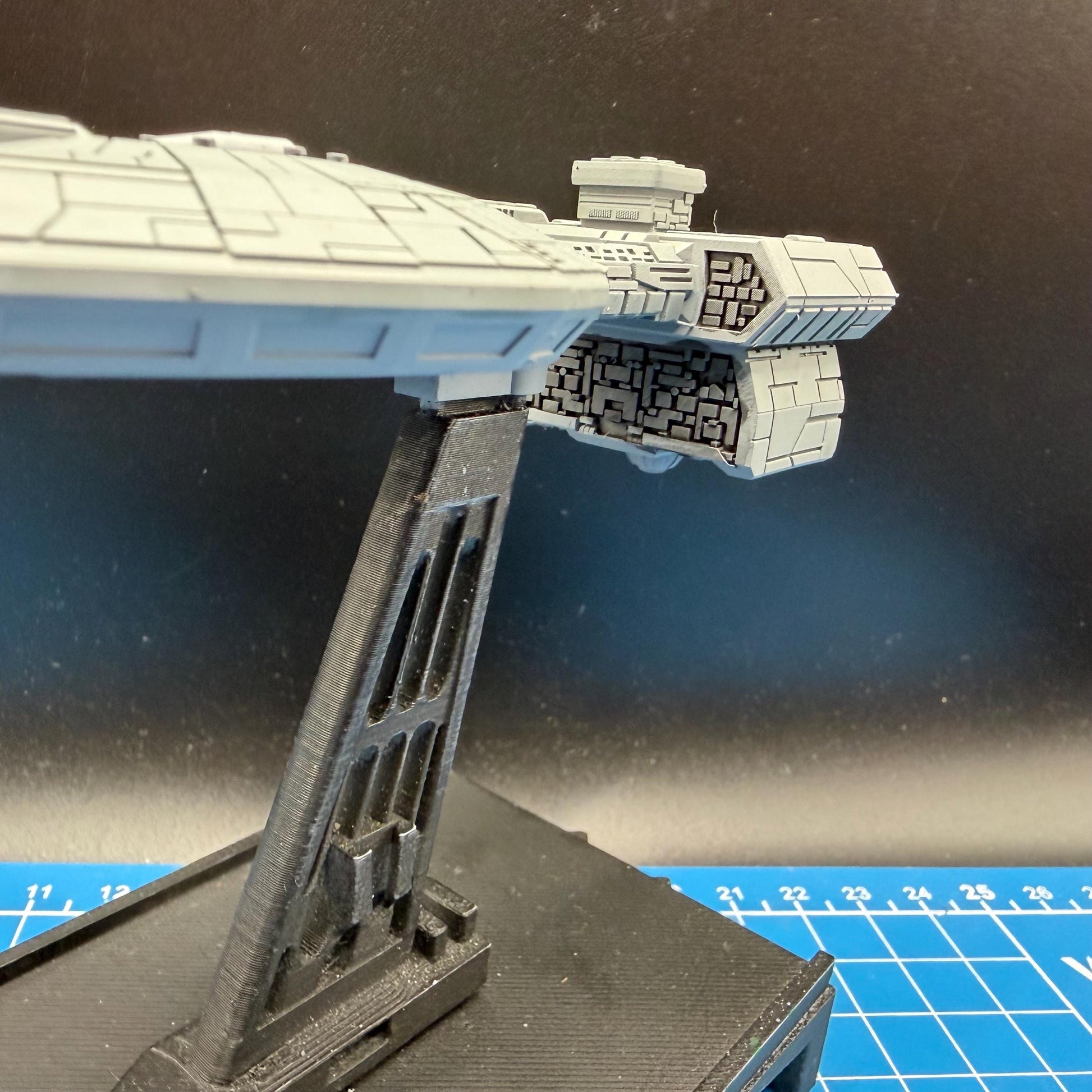 Dark Empire Modular Taskforce Cruiser for Star Wars Armada scale games 157mm