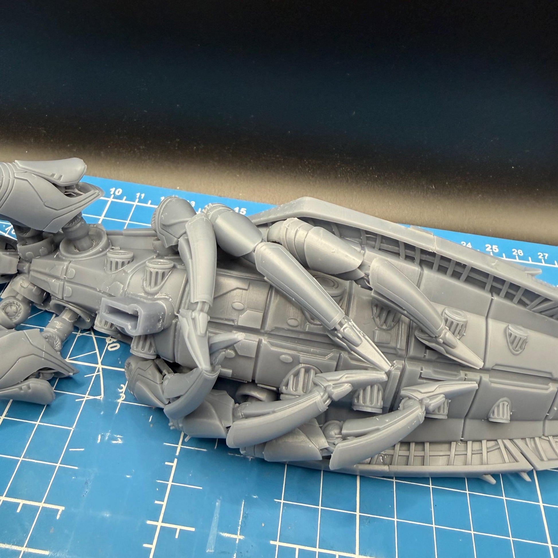 Galactic Harvesters Capital Ship for Star Wars Armada scale games (330mm)