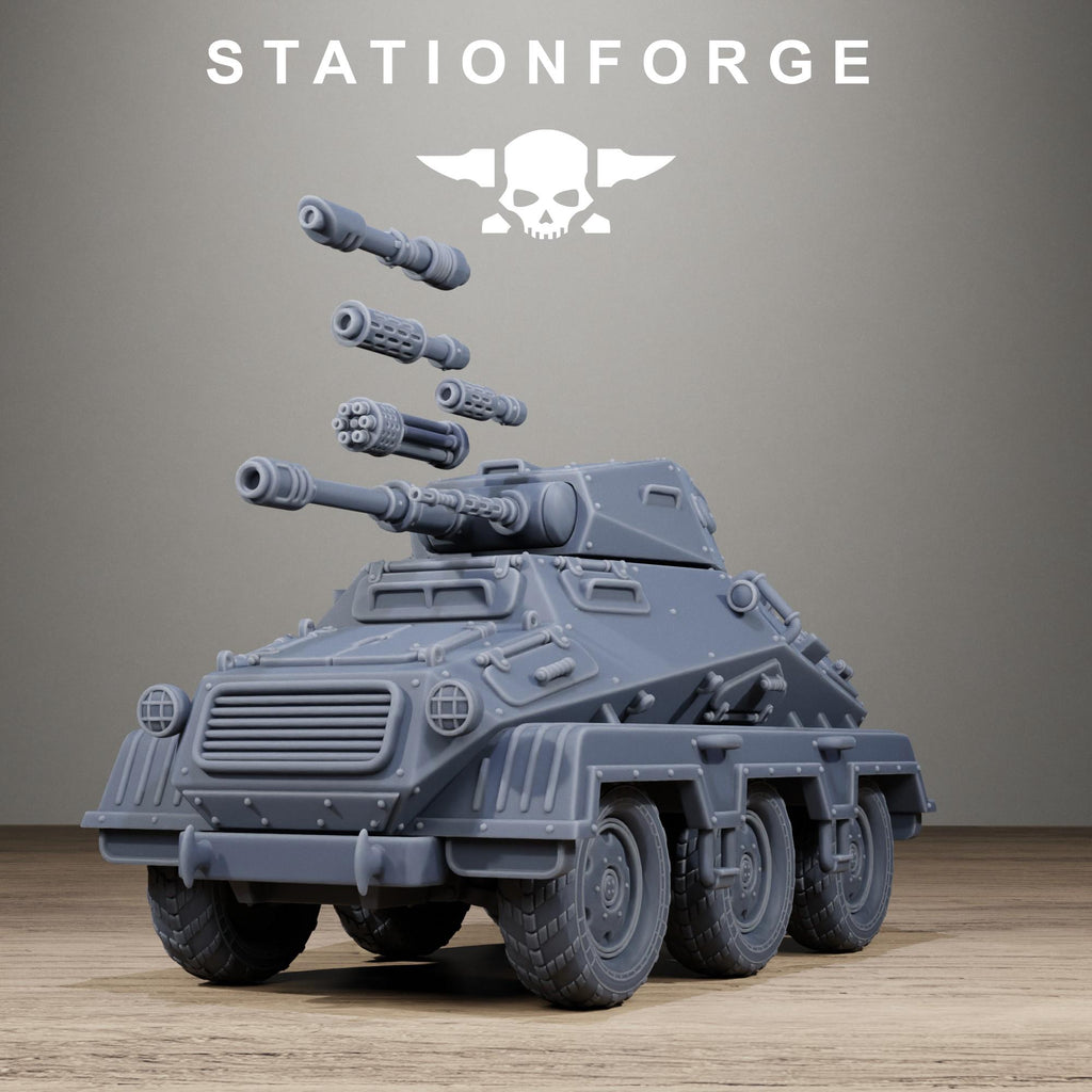 Grimguard Iron Tank 32mm scale for Grimdark Future or other miniatures games