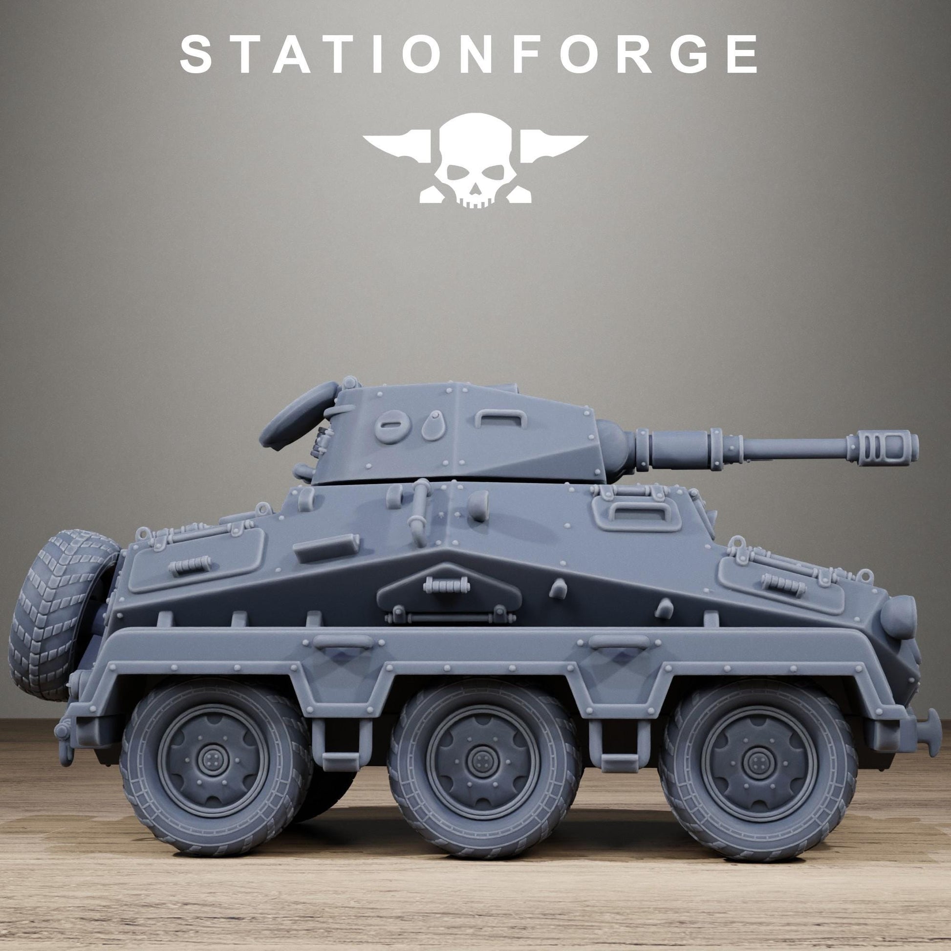 Grimguard Iron Tank 32mm scale for Grimdark Future or other miniatures games