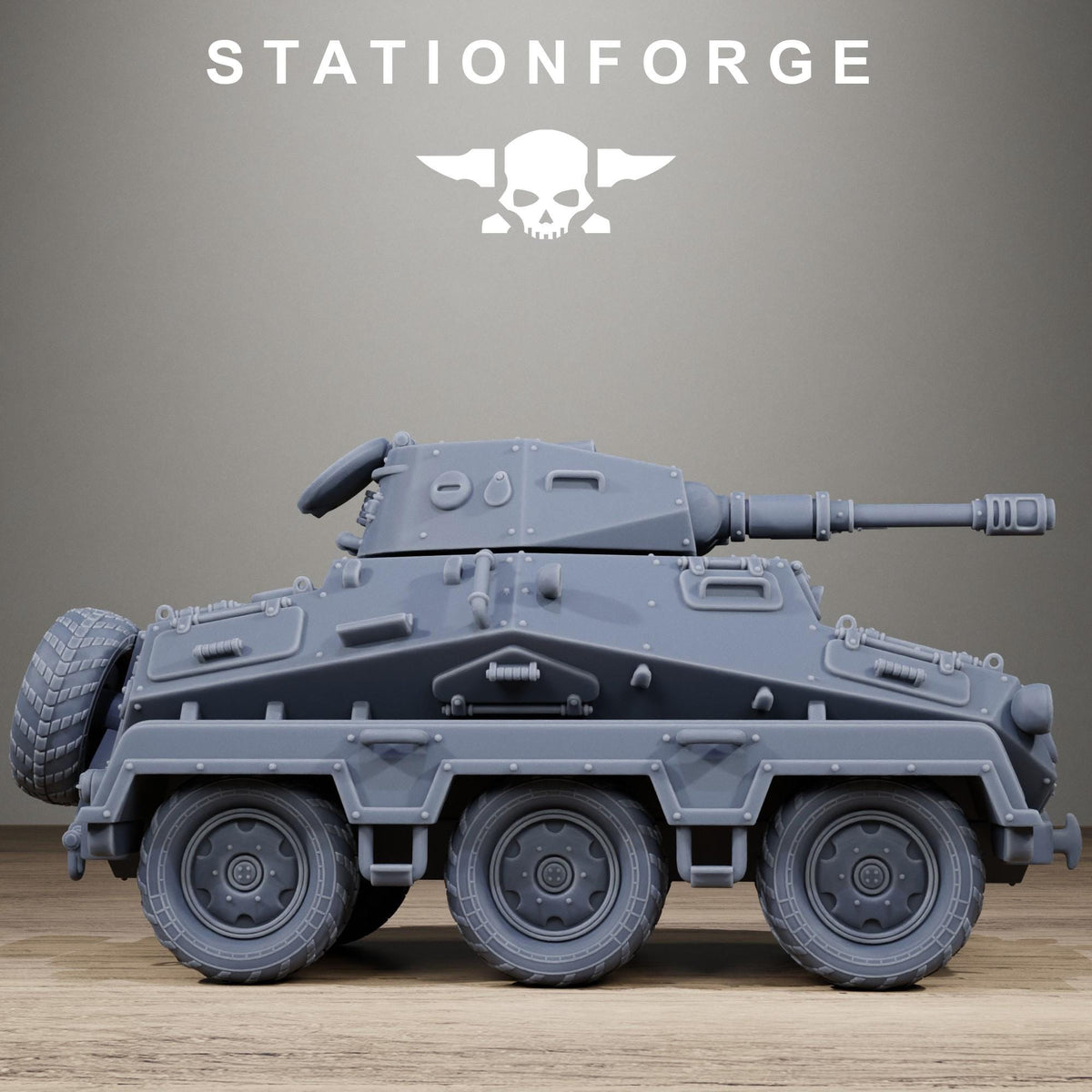 Grimguard Iron Tank 32mm scale for Grimdark Future or other miniatures games