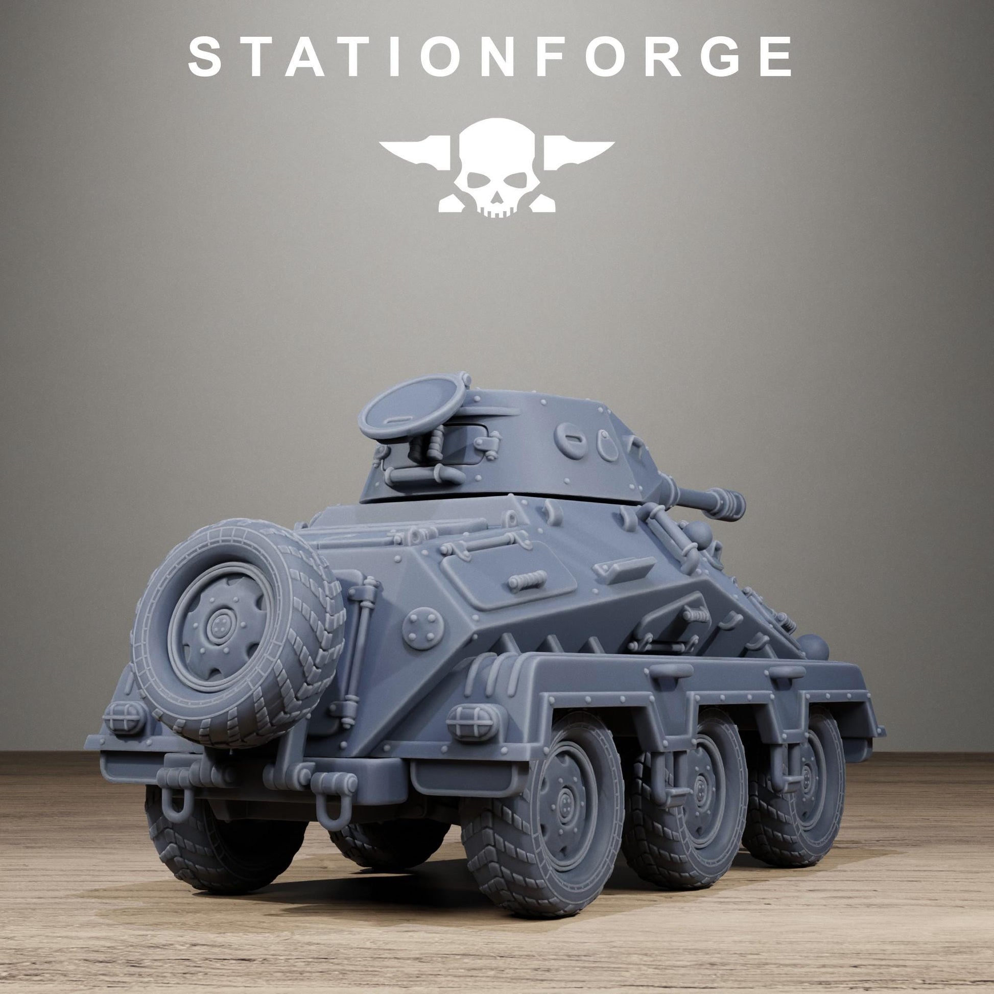 Grimguard Iron Tank 32mm scale for Grimdark Future or other miniatures games