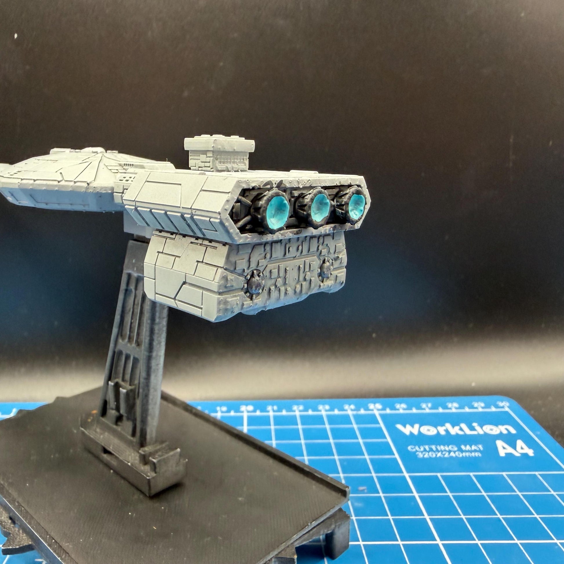 Dark Empire Modular Taskforce Cruiser for Star Wars Armada scale games 157mm