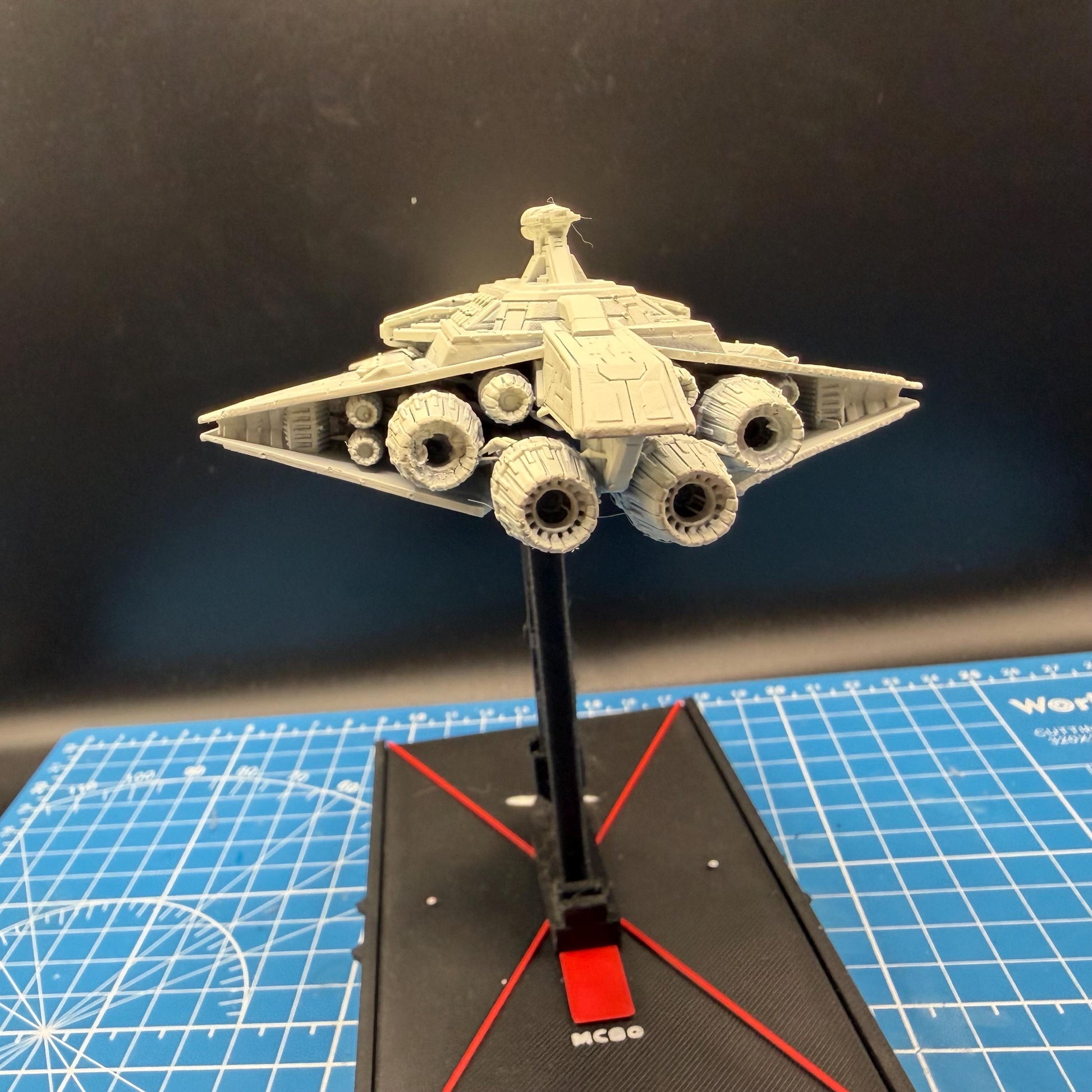 Republic Valiant-class Star Destroyer proxy for Star Wars Armada mm