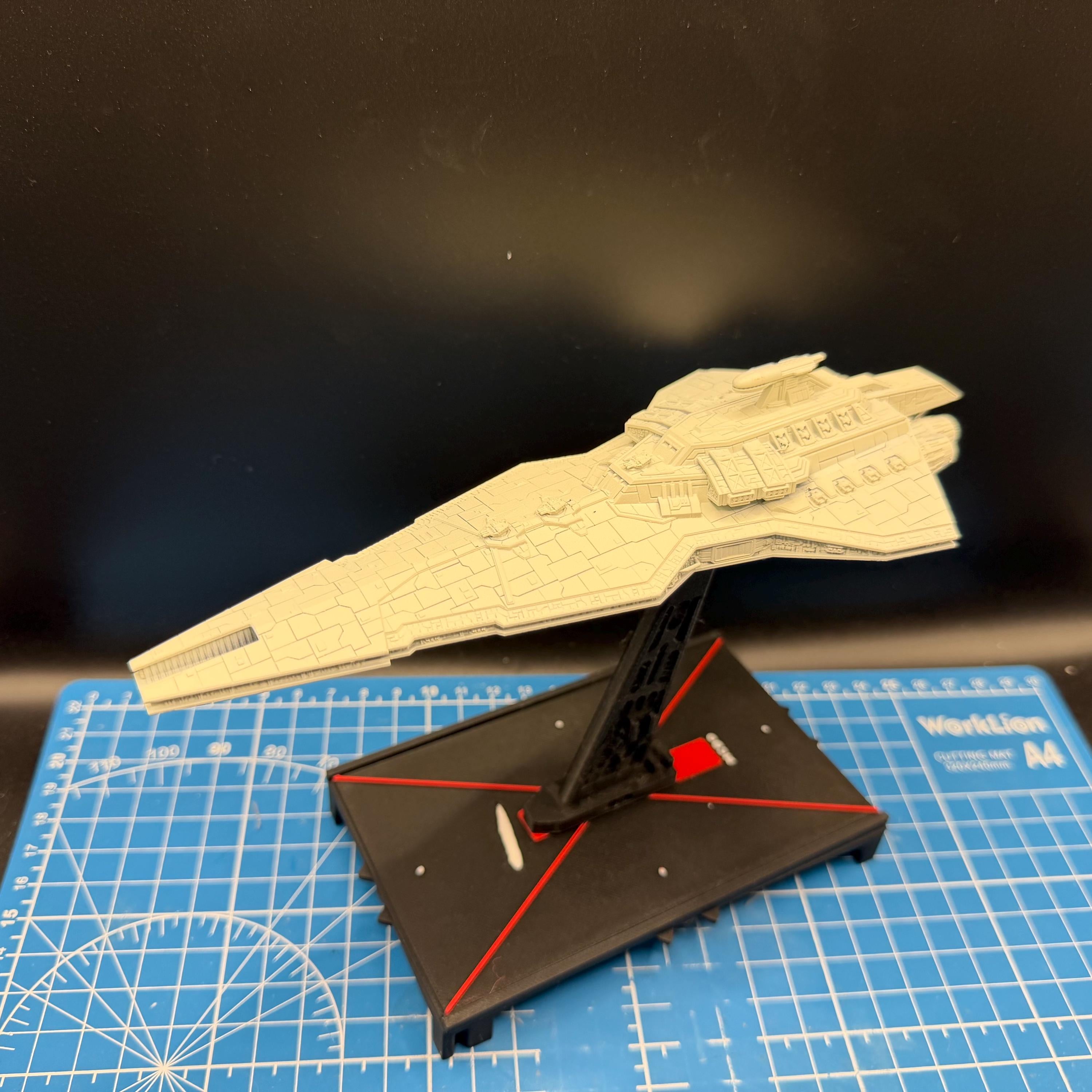 Republic Valiant-class Star Destroyer proxy for Star Wars Armada mm
