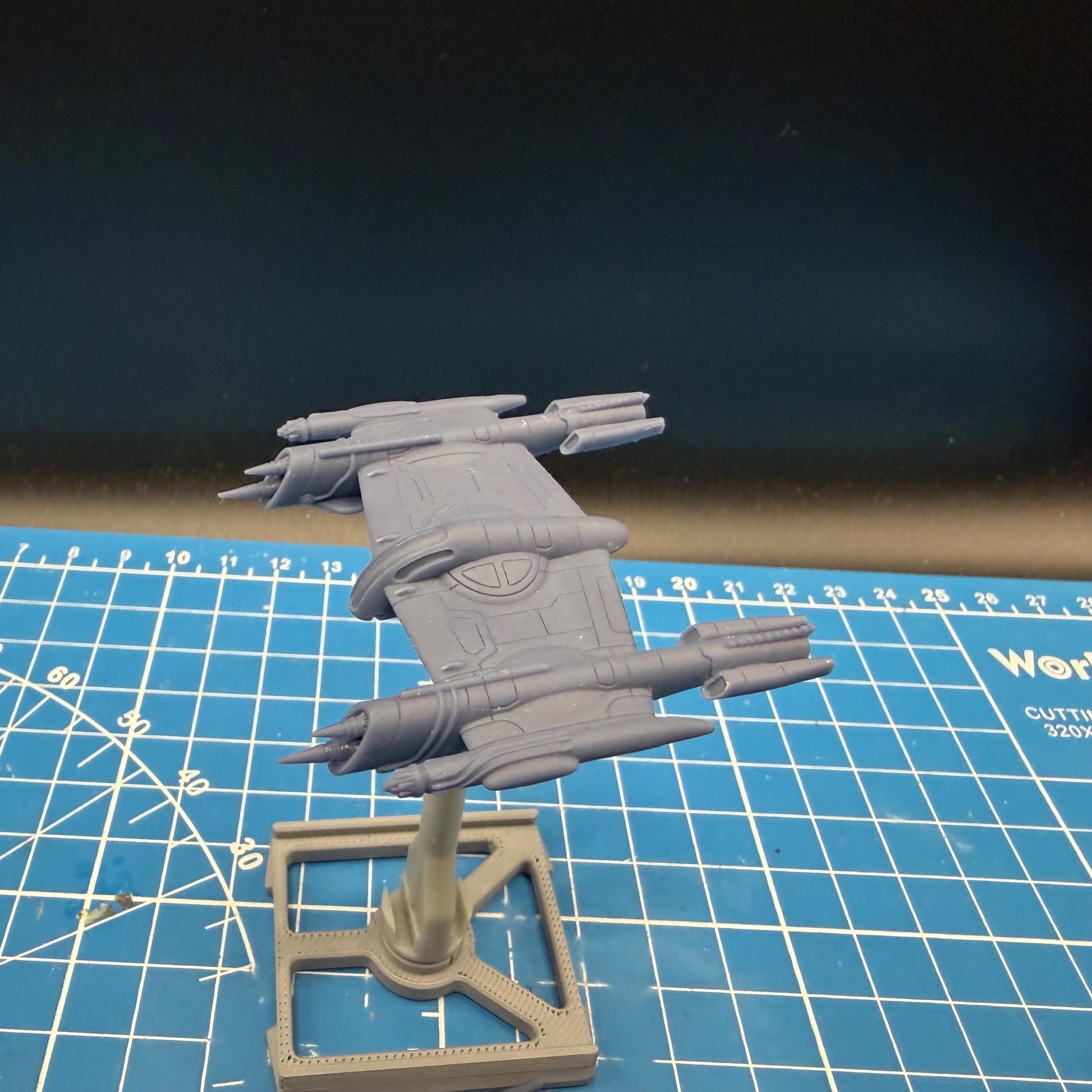 XW scale Scum Rogue Porax fighter (2) for Star wars Xwing Miniatures game