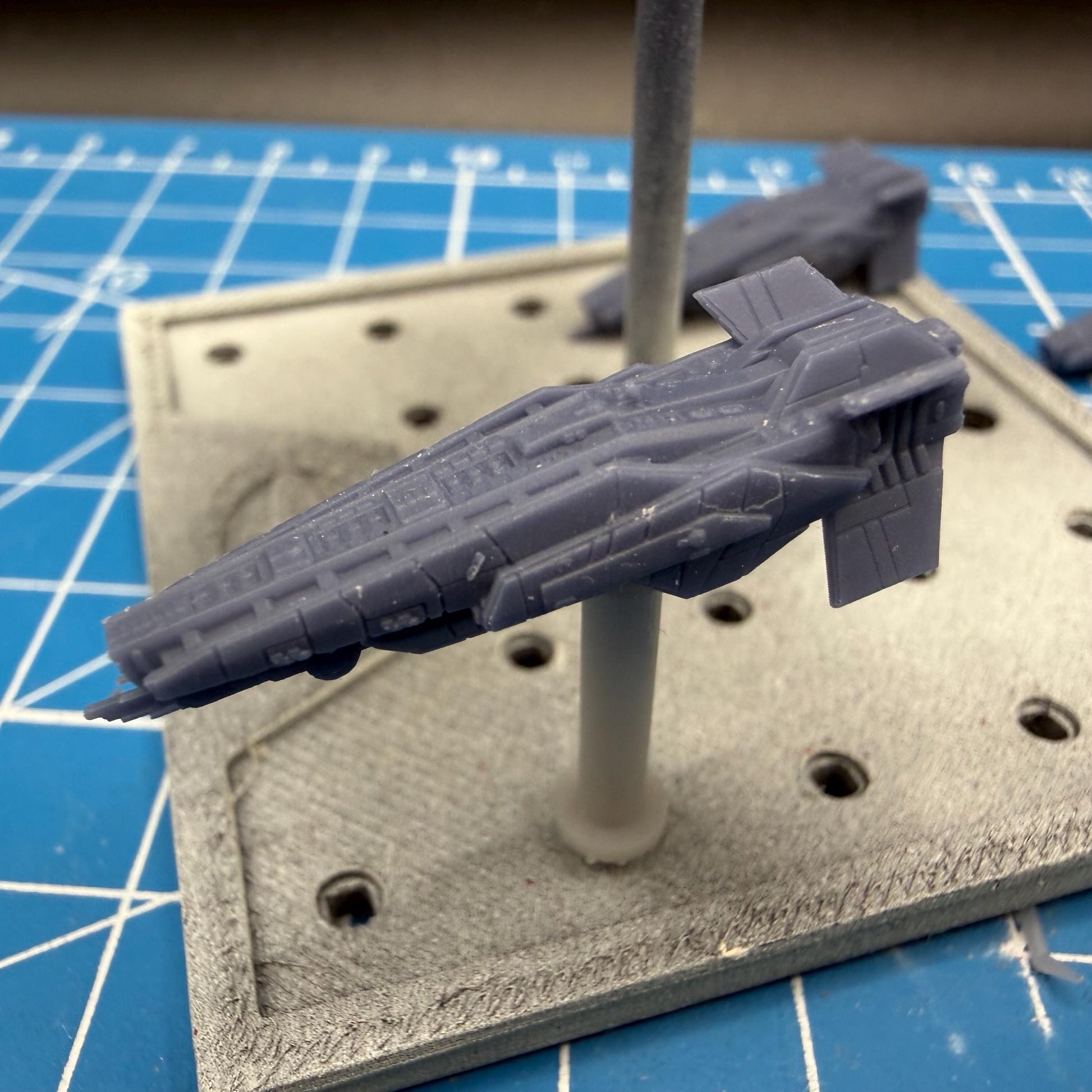 Halo Fleet Battles Proxy UNSC Guandao Destroyer Upgrade set for epic scale space games