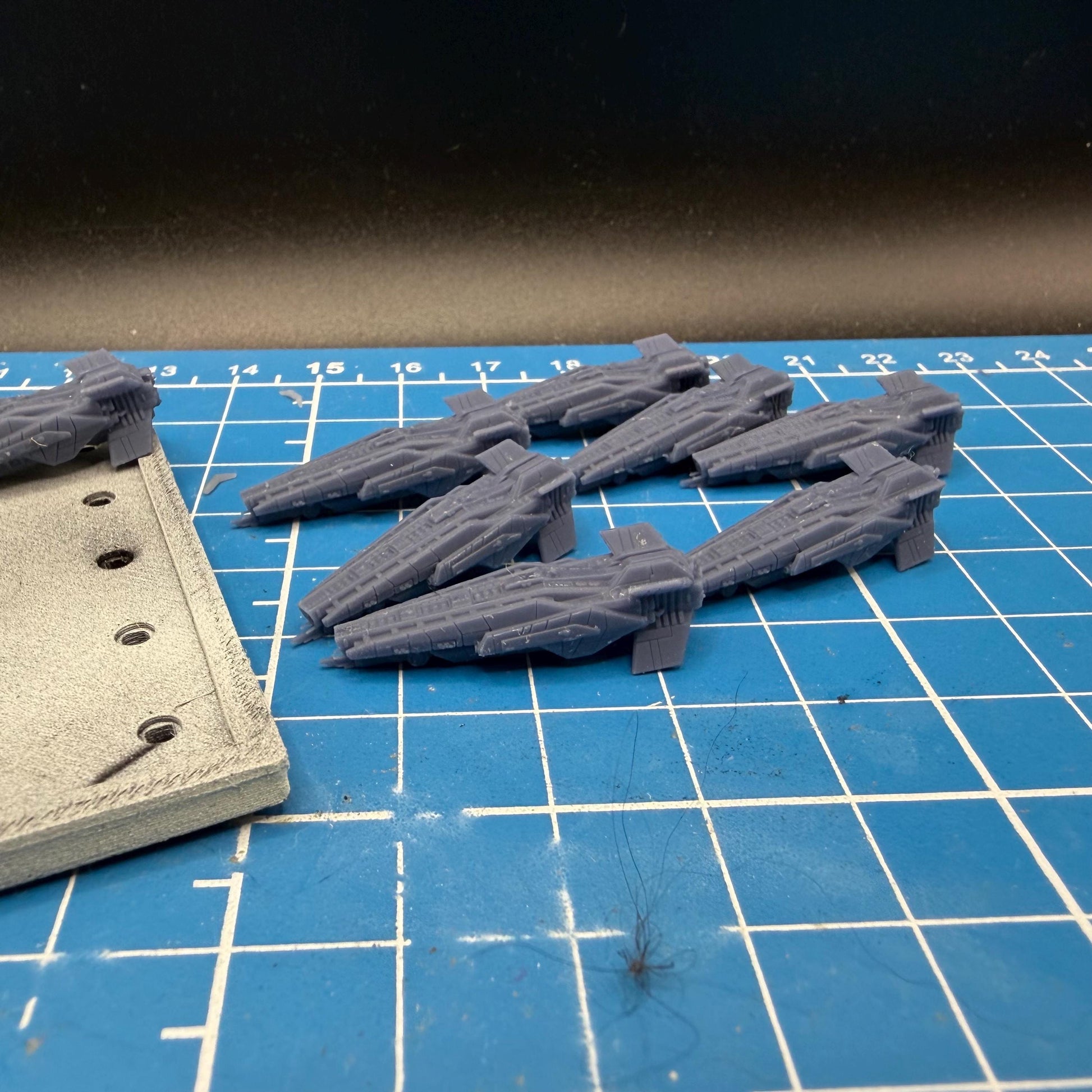 Halo Fleet Battles Proxy UNSC Guandao Destroyer Upgrade set for epic scale space games