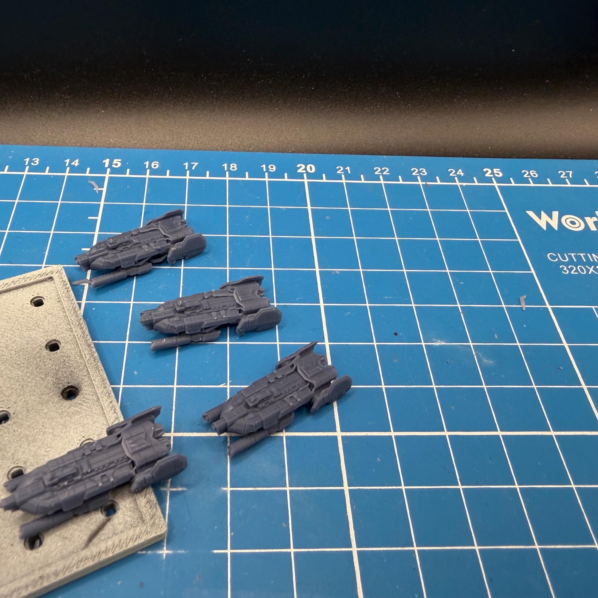Halo Fleet Battles Proxy UNSC Diligence Light Destroyer Upgrade set for epic scale space games