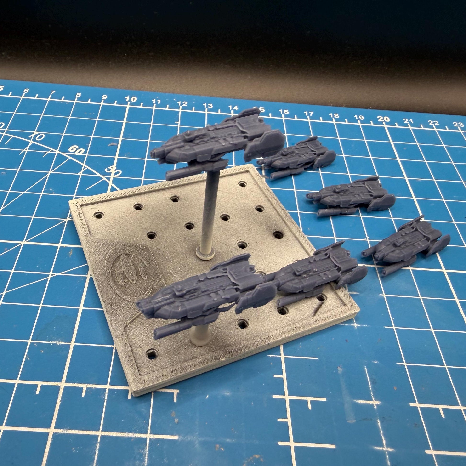 Halo Fleet Battles Proxy UNSC Diligence Light Destroyer Upgrade set for epic scale space games