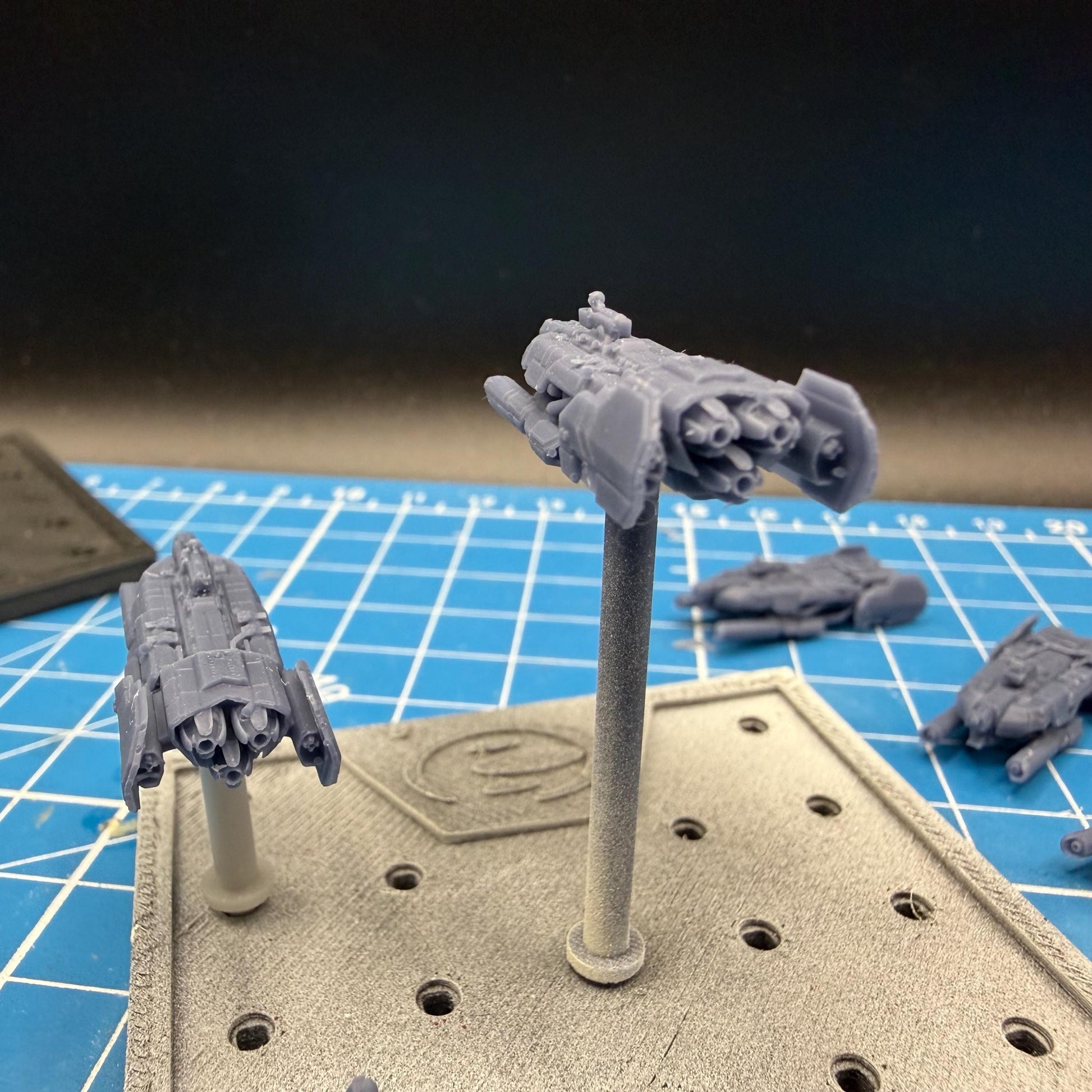 Halo Fleet Battles Proxy UNSC Diligence Light Destroyer Upgrade set for epic scale space games